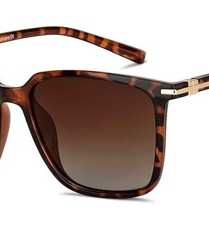 Vincent Chase By Lenskart | Full Rim Square | Polarized and 100% UV Protected | Men & Women | Large | VC S14459