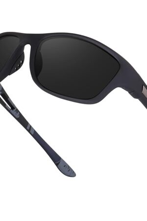 Dervin UV Protected Polarized Sports Sunglasses for Men Driving Cycling Fishing Cricket Sunglasses