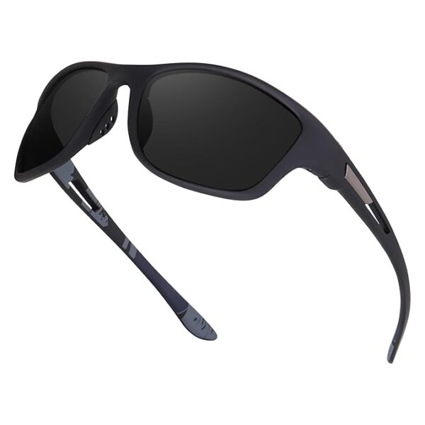 Dervin UV Protected Polarized Sports Sunglasses for Men Driving Cycling Fishing Cricket Sunglasses