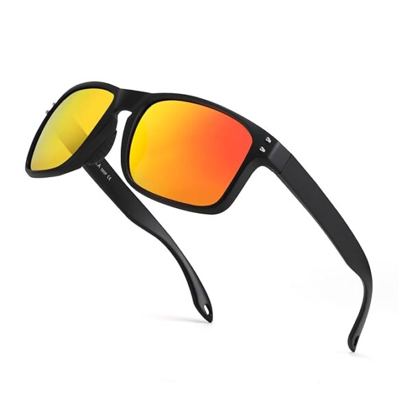 Karsaer Polarized Sports Sunglasses for Men Women, Classic Fishing Driving Cycling Goggles, UV400 Protection E1026