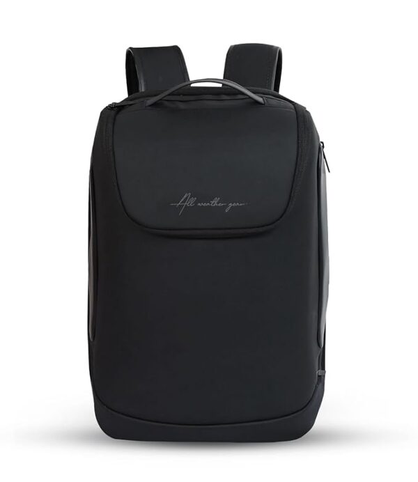 AWG ALL WEATHER GEAR 30 L, Water Resistant, Premium Polyester Trolley Sleeve Backpack | Laptop Backpack with USB & Type-C Charging Port | Travel Durable Backpack for Men and Women | Laptop Bag